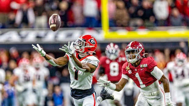 Georgia wide receiver George Pickens